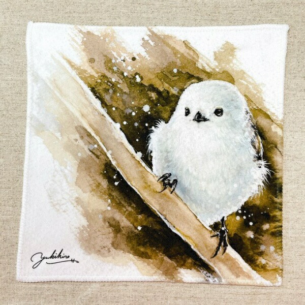 楽天市場】水彩画パスケース シマエナガ ◇ゆうパケット対応◇ ことり