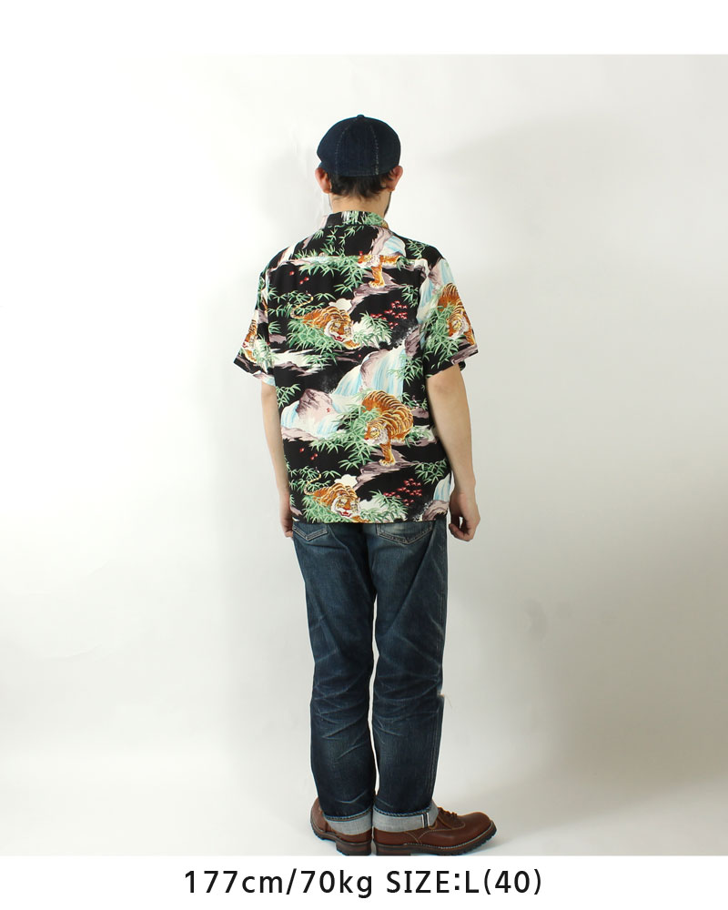 SUN SURF(サンサーフ) アロハシャツ スペシャルエディション SASA TORA