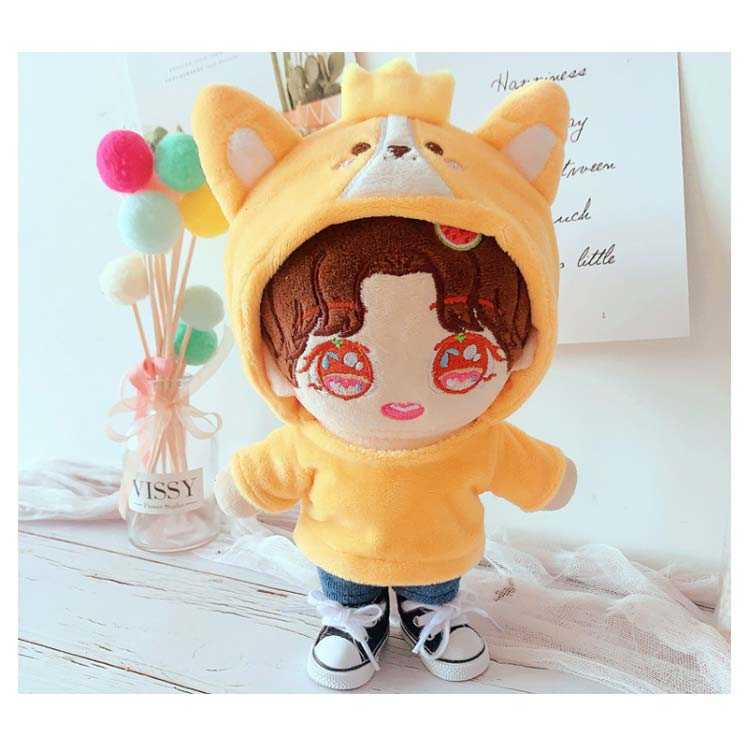 楽天市場】(送料無料)20センチ ぬいぐるみ服 KPOP アイドル カジュアル