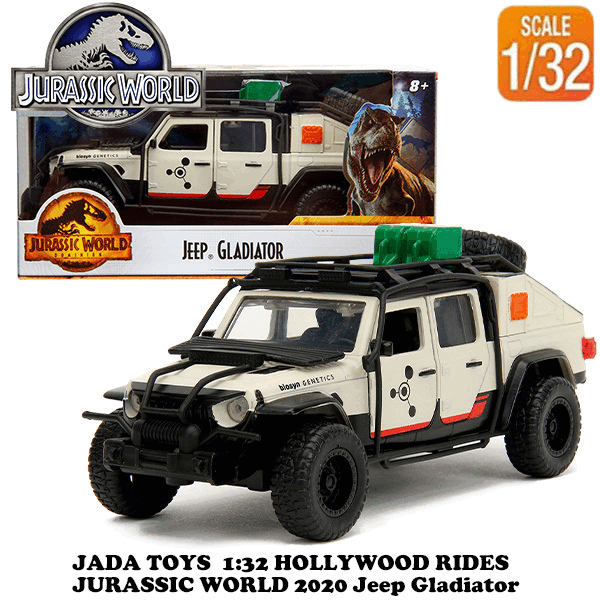 楽天市場】ジュラシックワールド ミニカー 1/32 ジープ 2020 車
