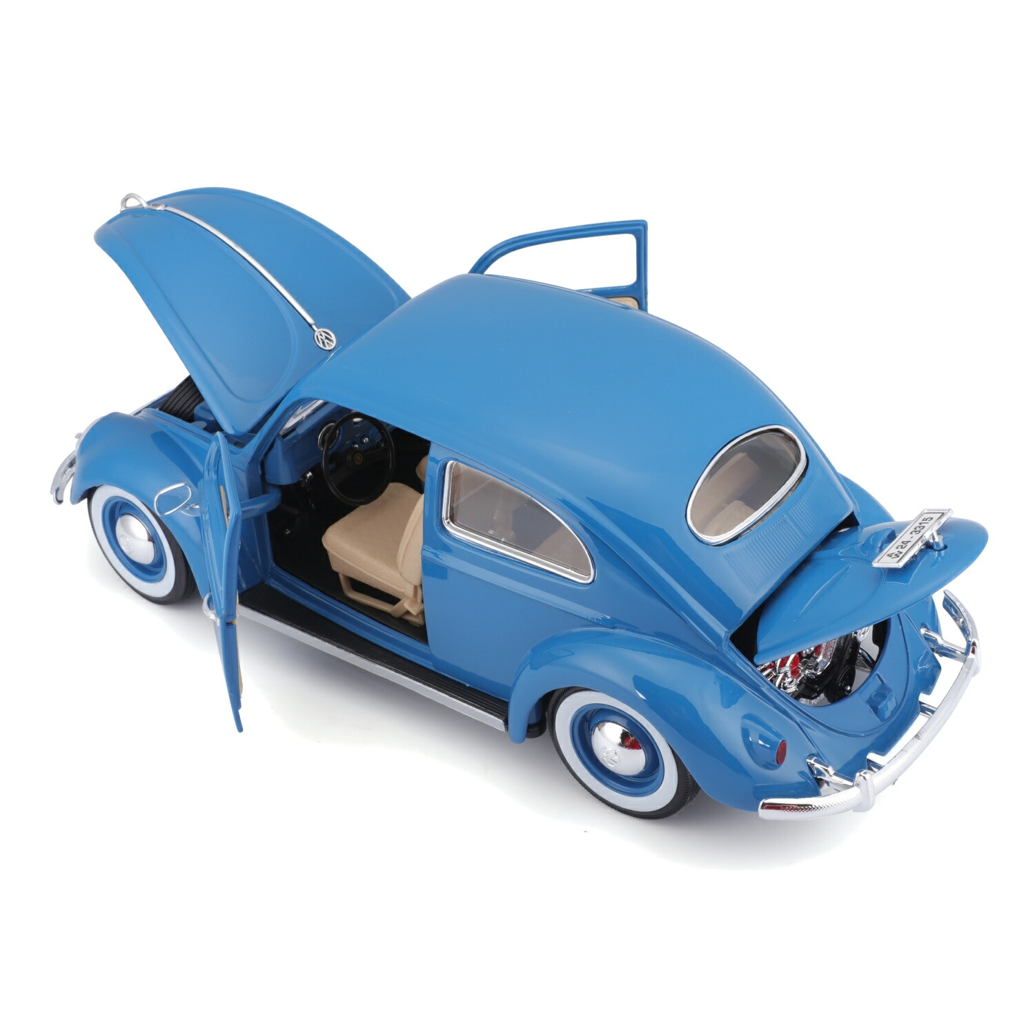 楽天市場】ミニカー 1/18 Bburago フォルクスワーゲン ビートル 1955