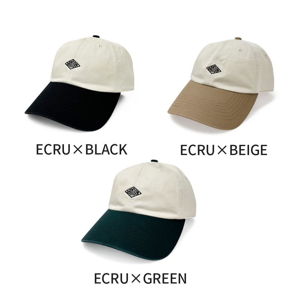 楽天市場】DANTON ダントン CHINO CLOTH 6PANEL CAP 2TONE チノ クロス