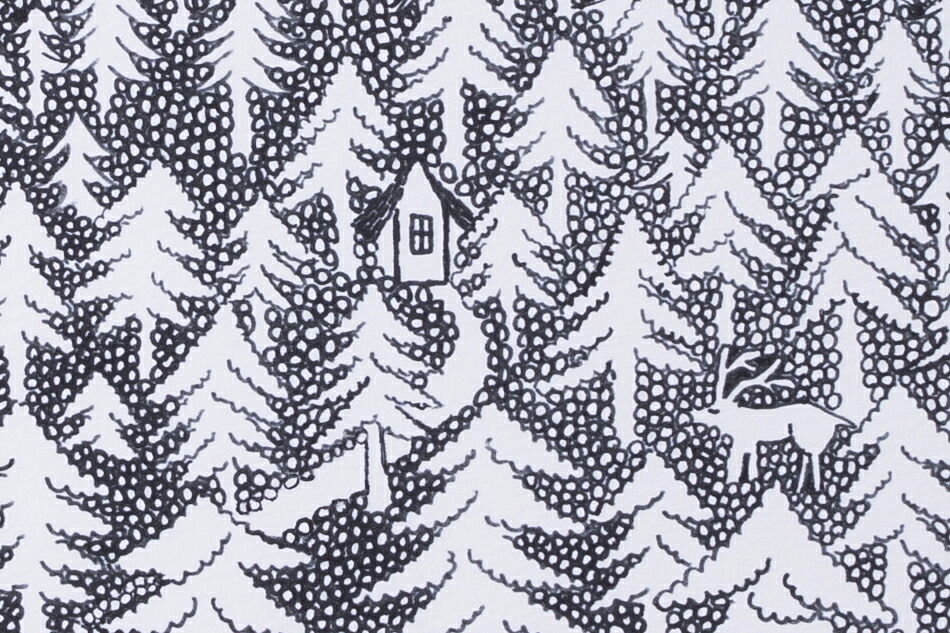 数量限定】2026 皆川明 アートコレクション ポスター「ハウス イン ザ