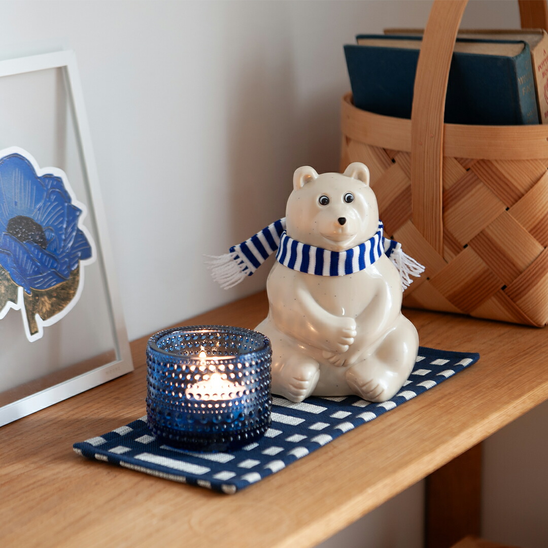 シロクマ貯金箱（プラステップ／PLASTEP） フリーデザイン ｜ 北欧