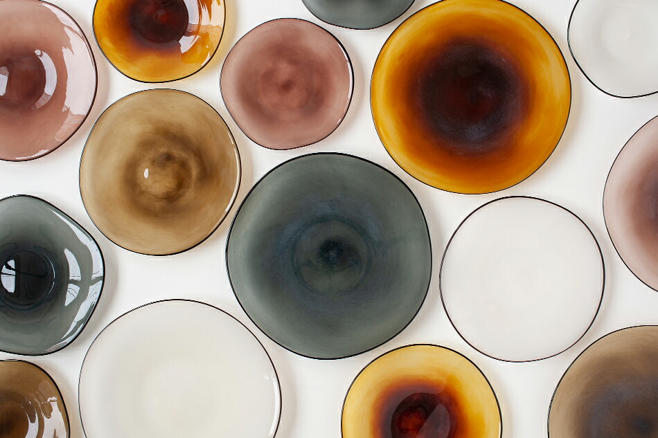 カスミ プレート（フレスコ／fresco） フリーデザイン ｜ 北欧・ロング