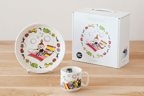 ムーミン チルドレンセット（アラビア／ARABIA） フリーデザイン