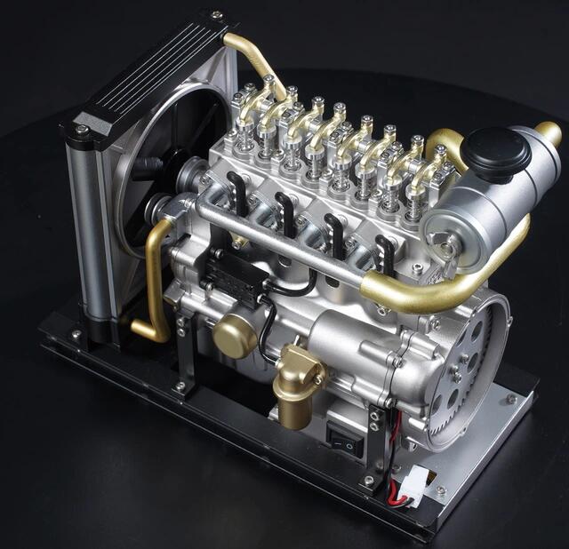 楽天市場】4気筒 ミニディーゼルエンジン組立キット 【 DM115 】 模型