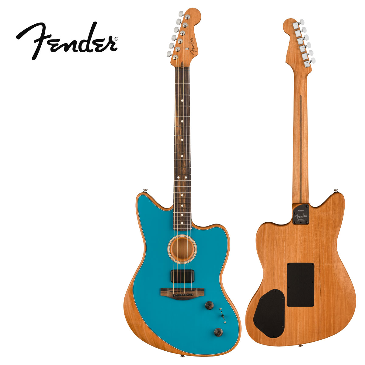 楽天市場】Fender USA American Acoustasonic Jazzmaster -Ocean