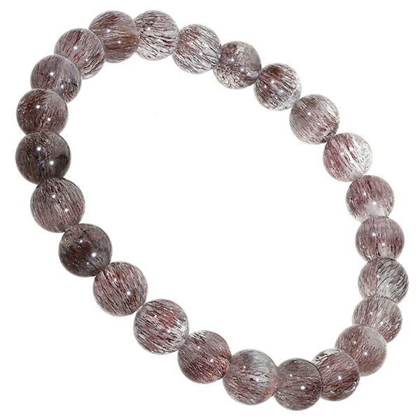 スーパーセブン ブレスレット 7.5mm 16.5cm レディースS サイズ 天然石