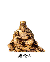 楽天市場】＼ホワイトデーギフト／銀雅堂 寿老人｜七福神 縁起物 置物