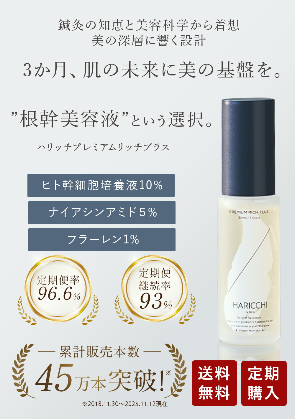 楽天市場】【送料無料】 美容液 ハリッチプレミアムリッチプラス 30ml