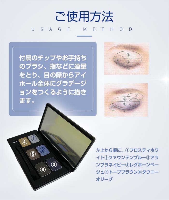 楽天市場】DDS マトリックスボーテ アイカラーパレット ヒト臍帯間葉