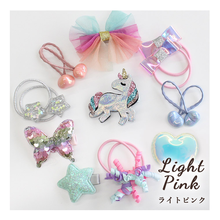 楽天市場】【10個セット】ヘアピン ヘアゴム セット かわいい ベビー