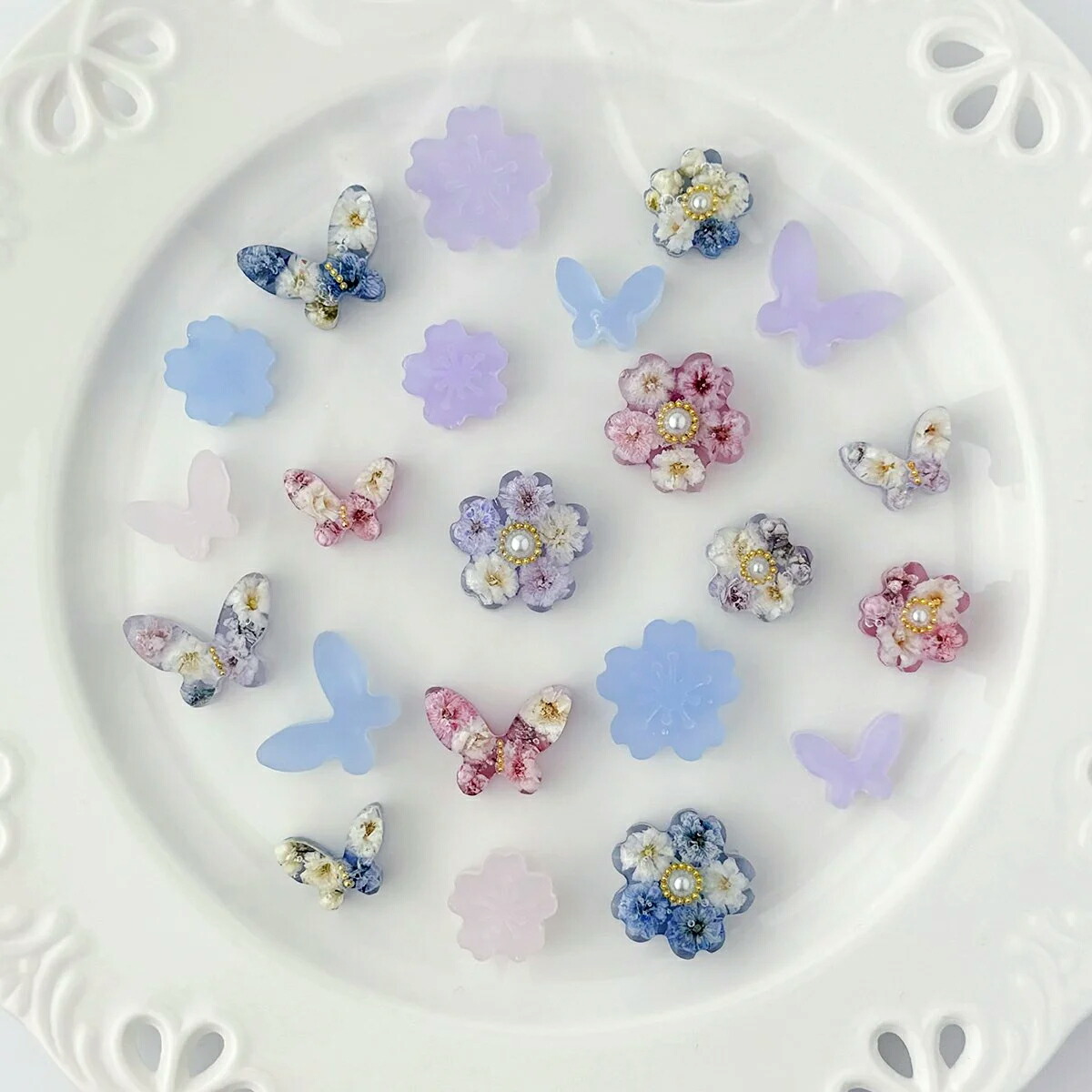 蝶・桜ｰ* オマケがたくさんついてくるパーツ屋さん* 隠れ工房 green ocean