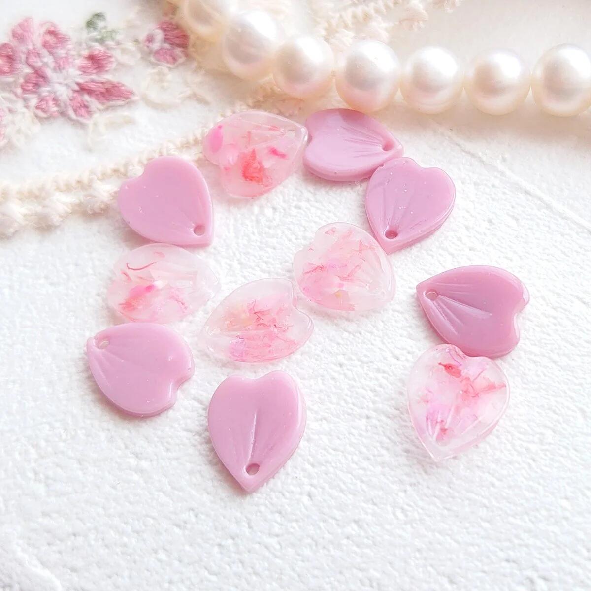 5枚の桜の花びら シリコンモールド - 手作り雑貨屋 * 雑貨好きによる