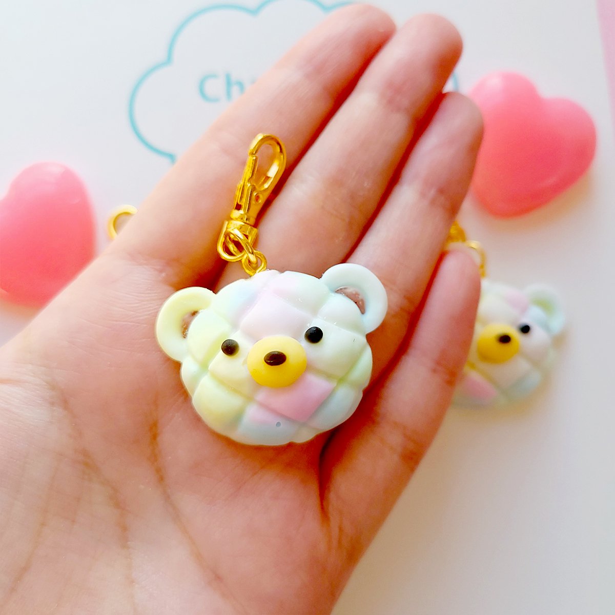 メロンパンベア シリコンモールド ｰ* オマケがたくさんついてくる