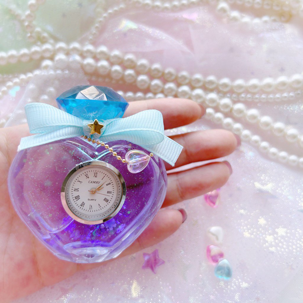 時計香水瓶シリコンモールドｰ* オマケがたくさんついてくるパーツ屋