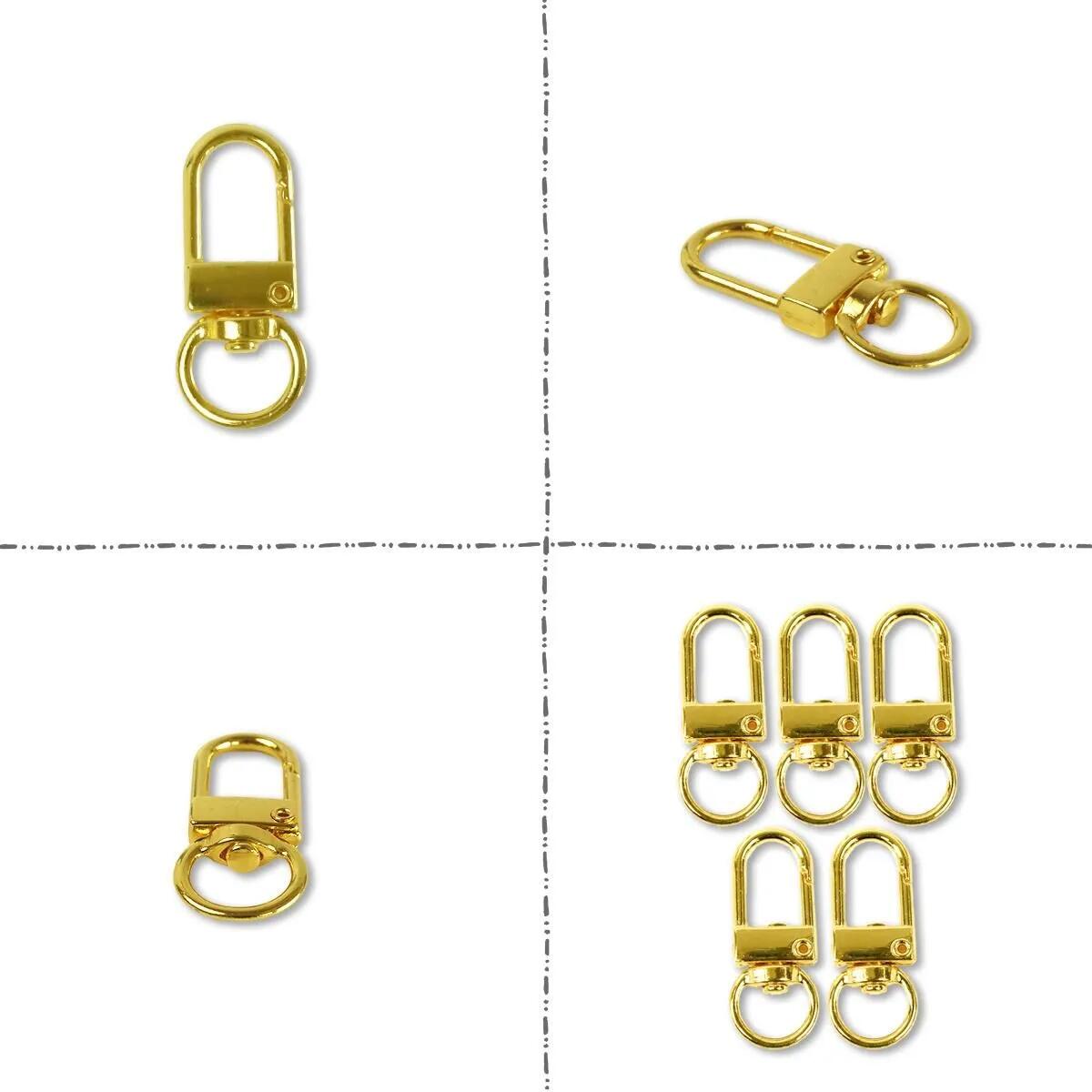 5個 薄型ナスカン 32mm ｰ* オマケがたくさんついてくるパーツ屋さん