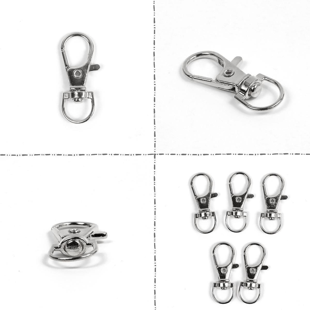 5個 スタンダード ナスカン 約35mm 《選べる2色》 ｰ* オマケがたくさん