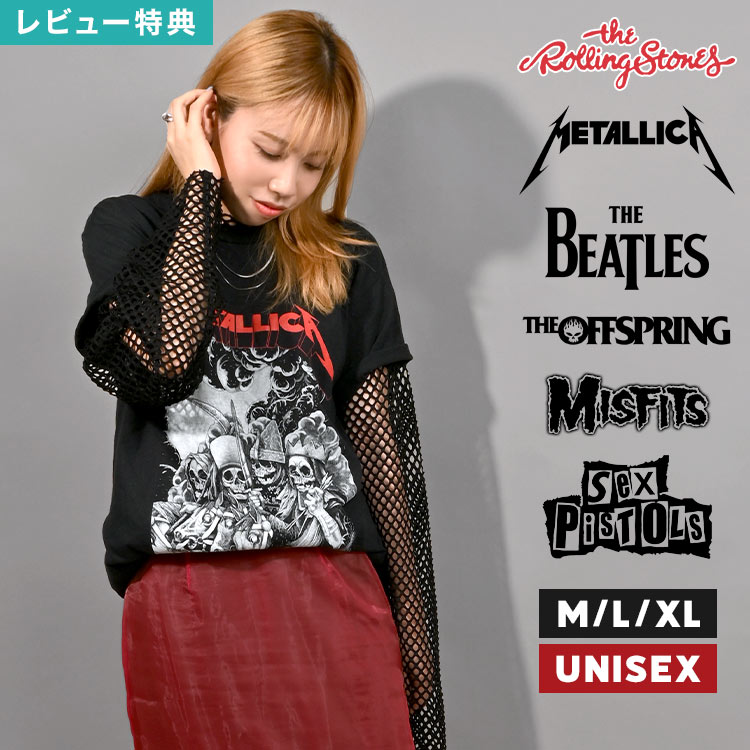 楽天市場】バンド Tシャツ ロック メンズ レディース M L XL 半袖