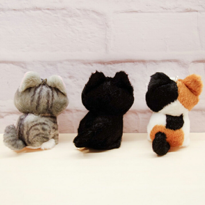 楽天市場】こにゃんころん 猫 マスコット バッグチャーム ぬいぐるみ