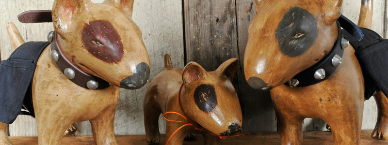 楽天市場】ウッドカービング ブルテリア (Female:お母さん