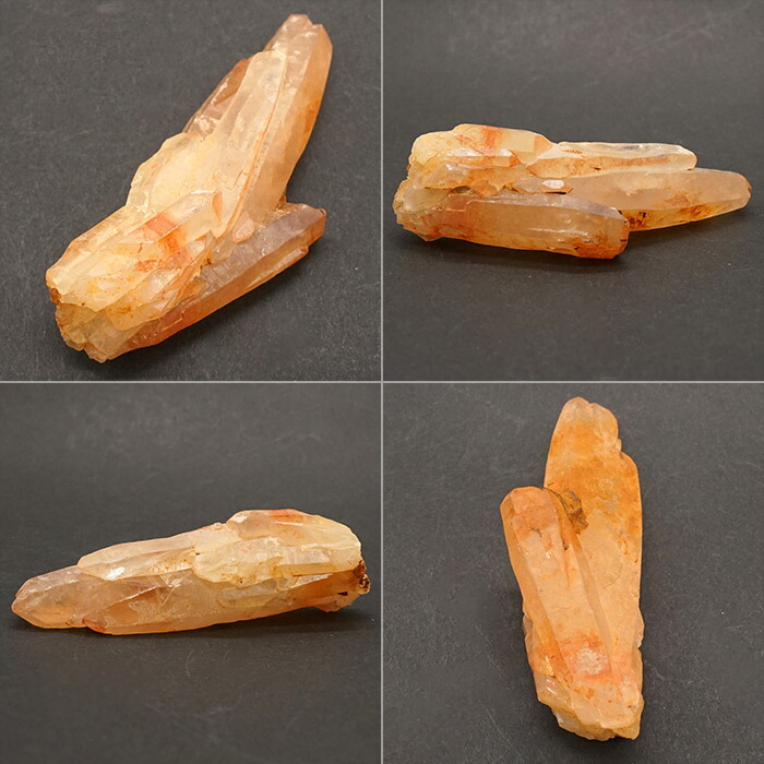 天然石 希少石 柑橘類 酸化鉄 オレンジ レーザークリスタル レムリアン