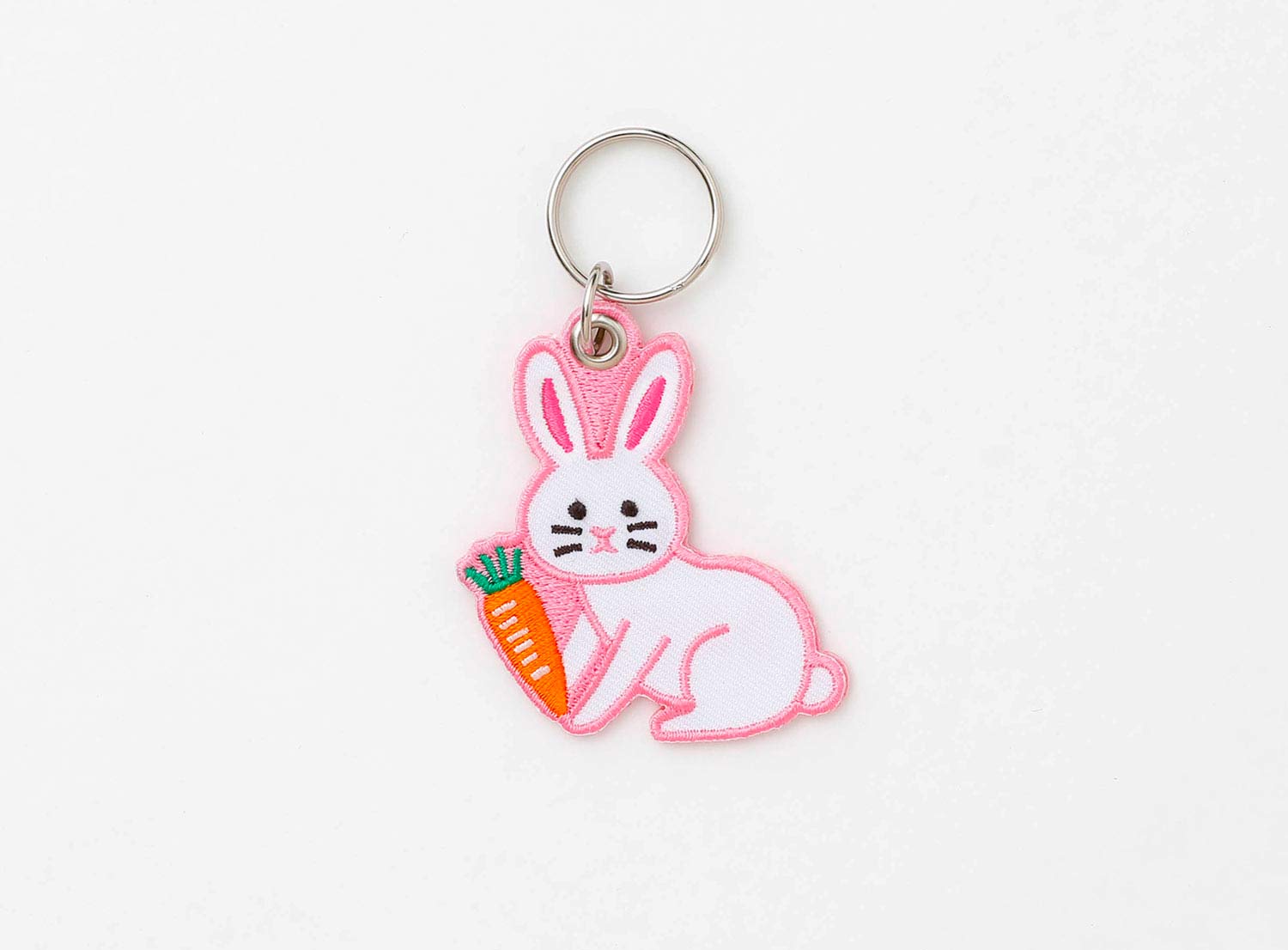 ニューレトロ | スティッチワークキーホルダー（うさぎ） | HIGHTIDE