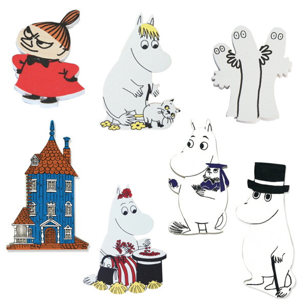 楽天市場】ムーミン グッズ 木製 マグネット アプリルマイ かわいい