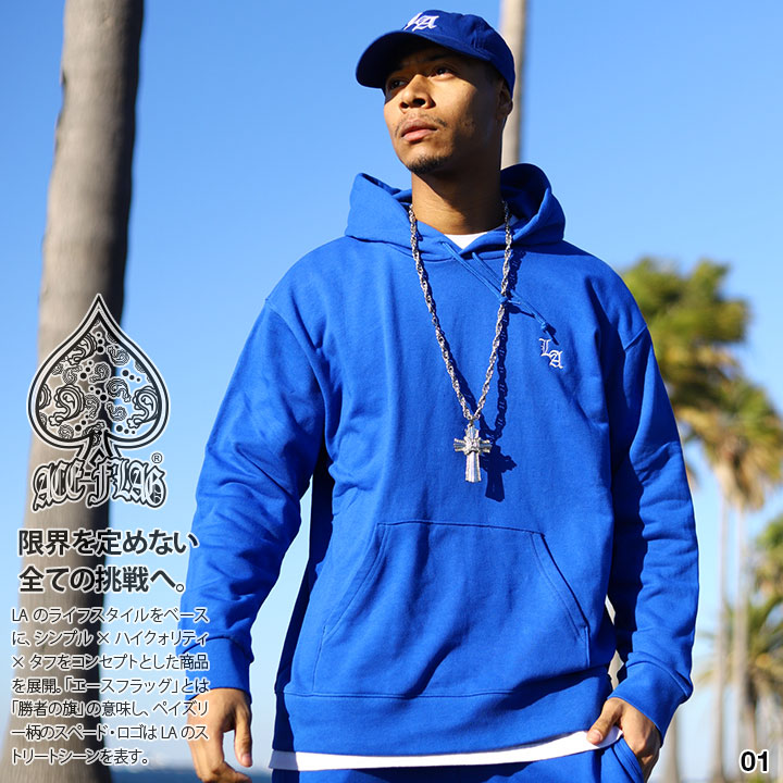 楽天市場】ACE FLAG パーカー ブランド スケボー フーディ 長袖