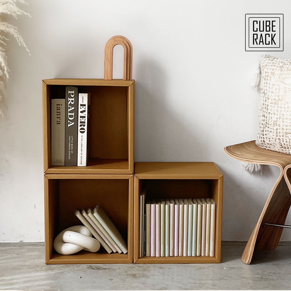 強化ダンボール使用 キューブラック 3ヶ入り sale 0140-092 | 家具