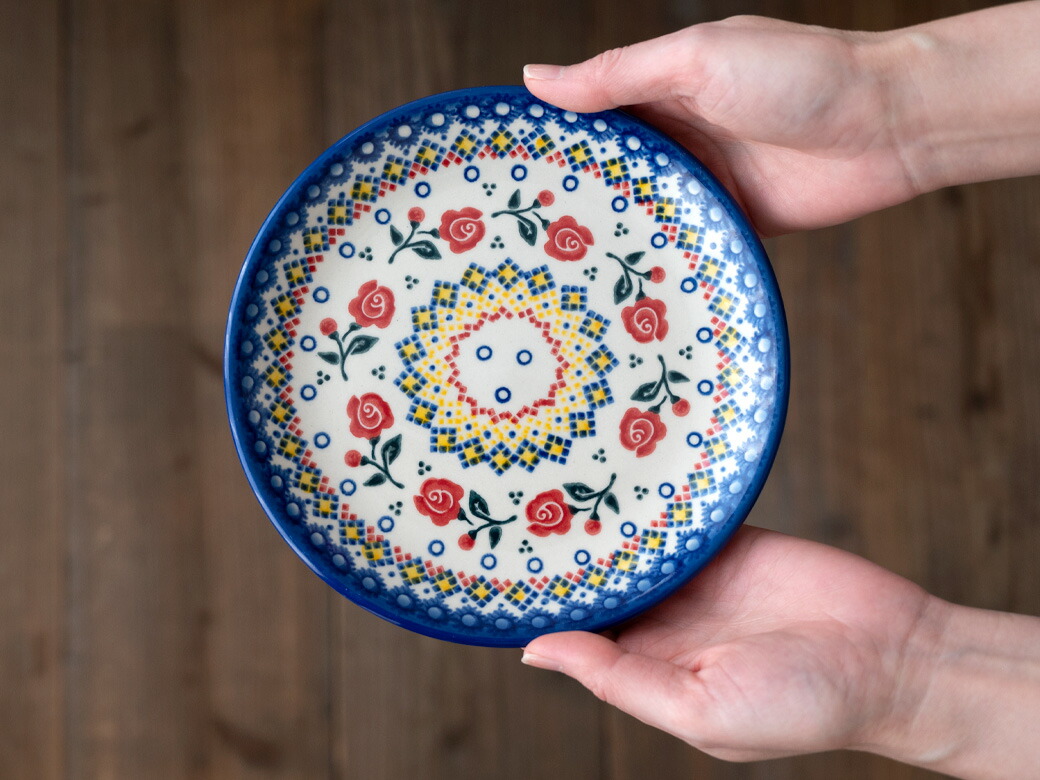 楽天市場】【最大1000円OFF】ポーリッシュポタリー ラウンドプレート