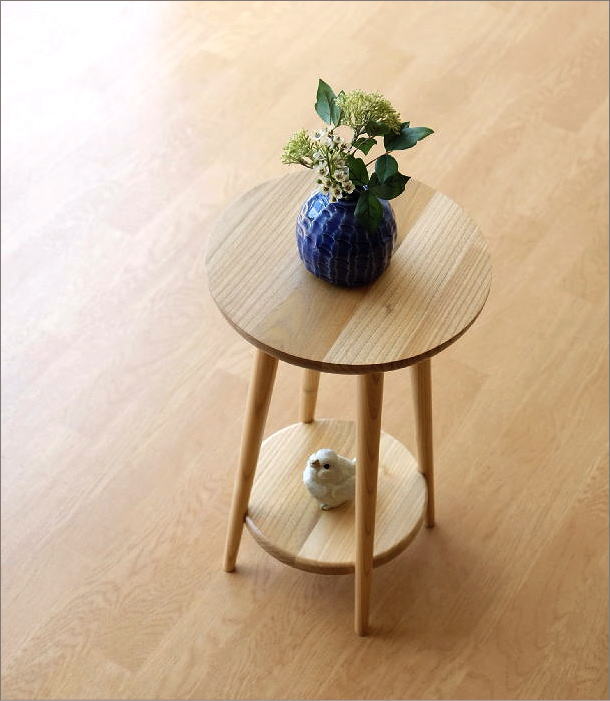 楽天市場】花台 フラワースタンド 木製 天然木 無垢材 おしゃれ スリム