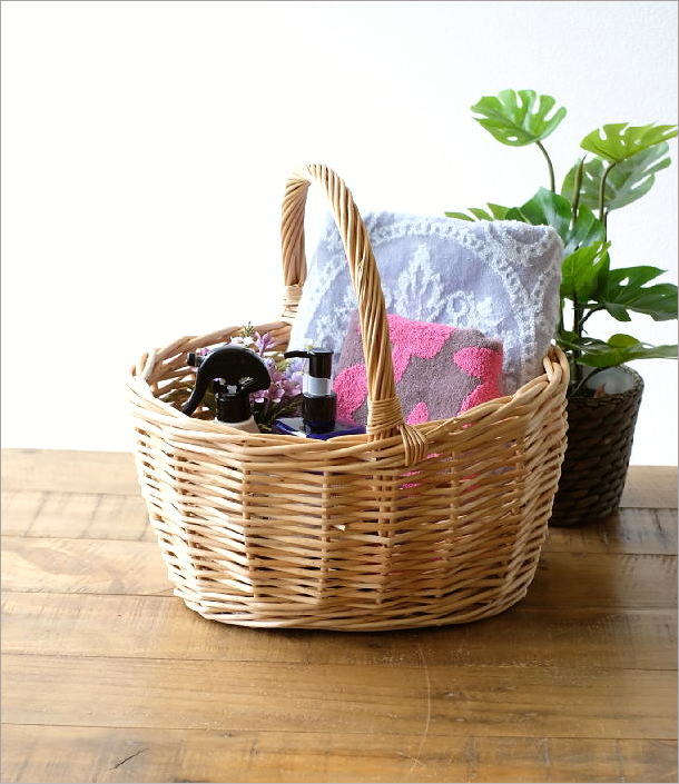 楽天市場】かご カゴ バスケット ウィロー おしゃれ かわいい 柳