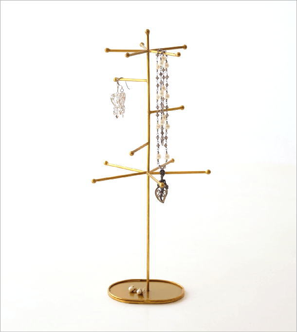 楽天市場】アクセサリースタンド ツリー ネックレス アンティーク