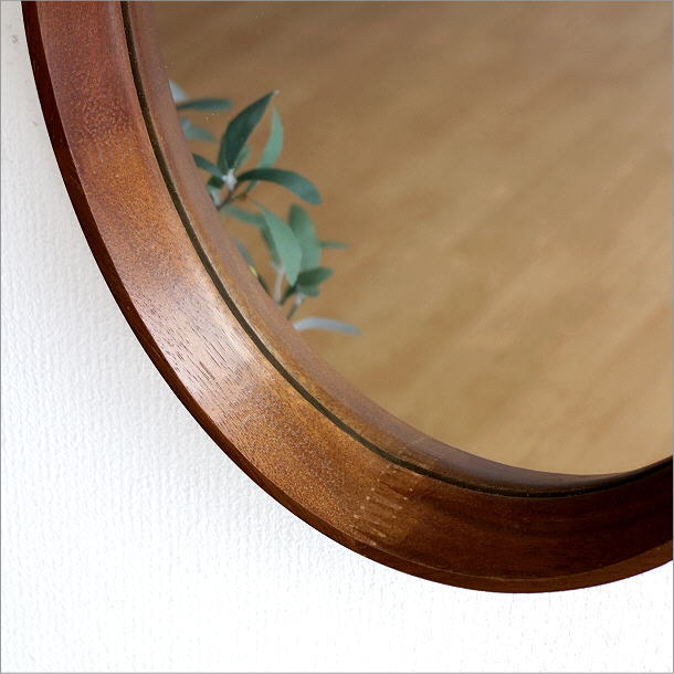 楽天市場】鏡 壁掛けミラー おしゃれ 楕円形 シンプル モダン 木製