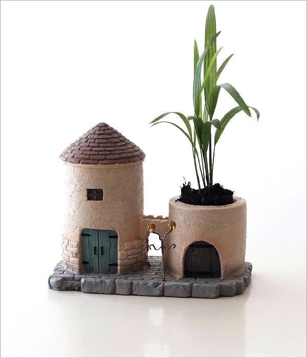 楽天市場】鉢 多肉植物 寄せ植え 植木鉢 セメント プランター 箱庭