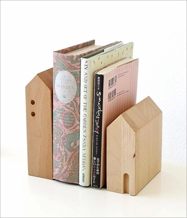 本立て ブックスタンド 木製 おしゃれ 天然木 インテリア ナチュラル