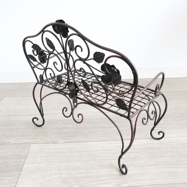 雑貨 かわいい 花台 おしゃれ ドールチェア ディスプレイ台 鉢花置き