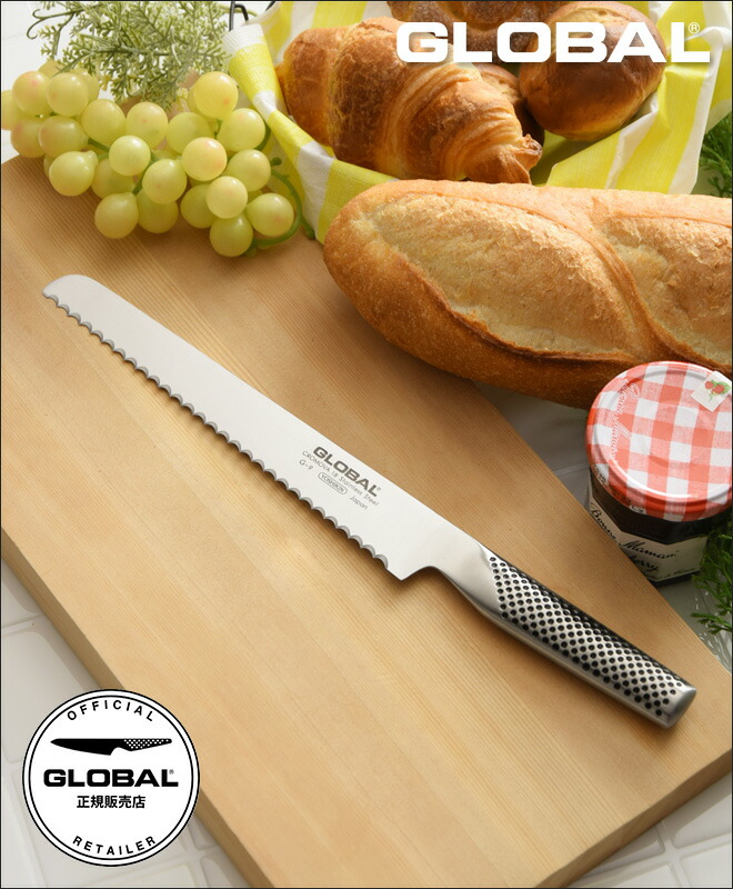 楽天市場】【無料ラッピング】【豪華特典付き】GLOBAL 包丁 大型パン