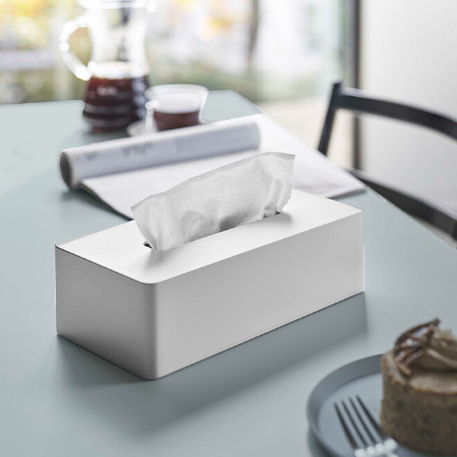 楽天市場】山崎実業 ティッシュケース ボックスティッシュケース