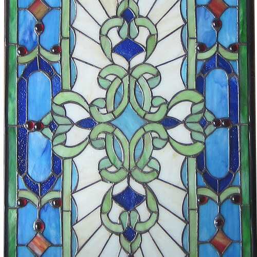 楽天市場】ステンドグラス パネル アンティーク風 装飾ガラス 雑貨