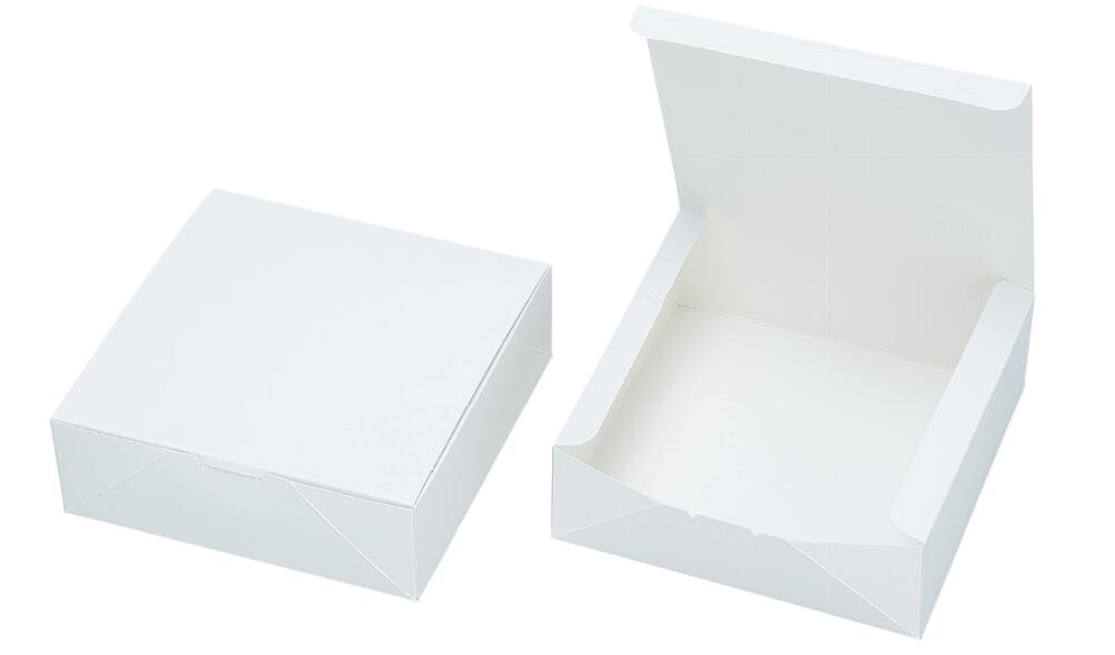 白無地箱 紙箱 ワンタッチ式 正方形 M50 150W×150D×60H 25枚｜箱の専門店