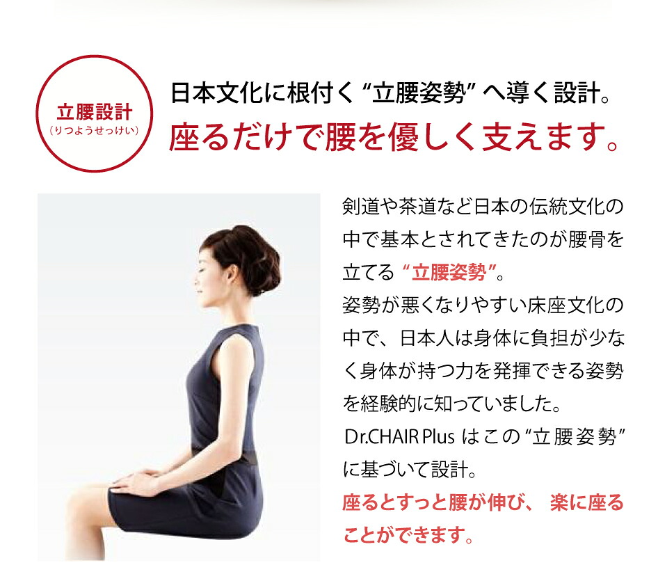 楽天市場】Style Dr.CHAIR Plus スタイル ドクターチェア プラス 姿勢