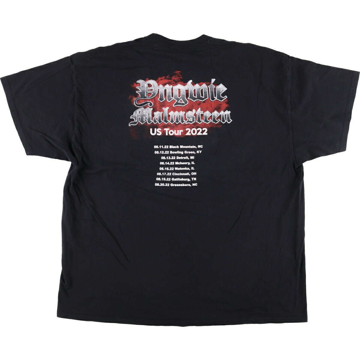 古着 Yngwie Malmsteen イングヴェイマルムスティーン バンドTシャツ