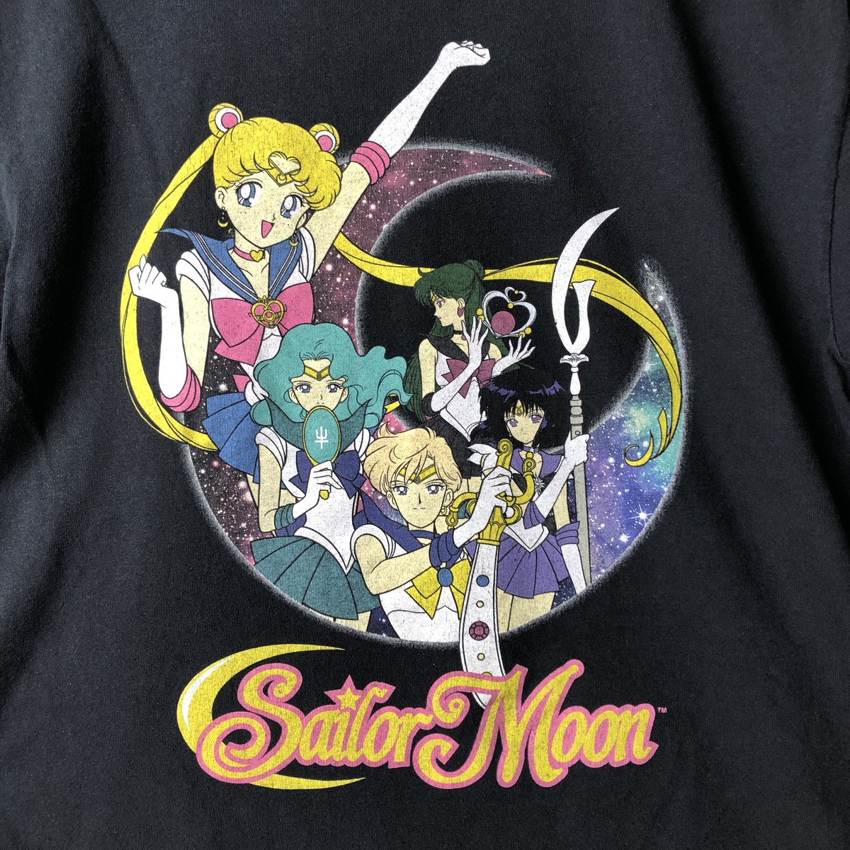 古着 Sailor Moon セーラームーン キャラクタープリントTシャツ メンズ