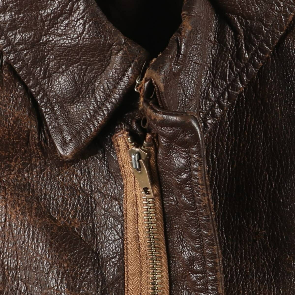 古着 40年代 米軍実品 UNKNOWN U.S.ARMY AIR FORCE A-2 レザーフライト