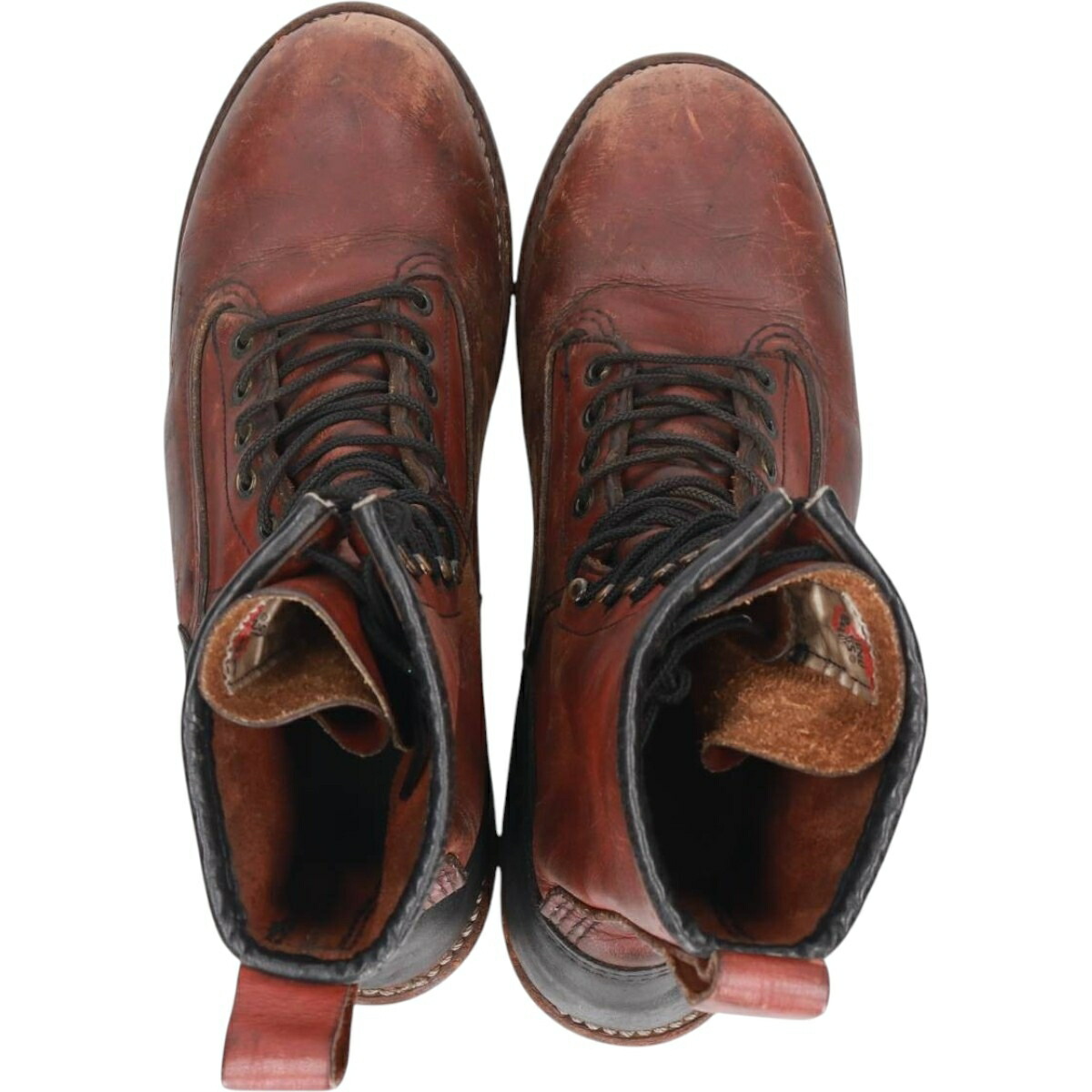 古着 レッドウィング RED WING 921 編み上げワークブーツ USA製 10E