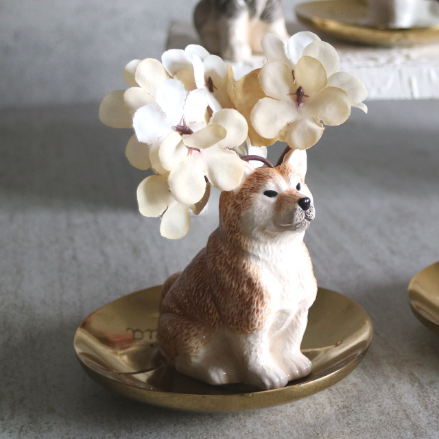 楽天市場】Animal Vase F04-0362 F04-0363 F04-0372 Dachshund Shiba