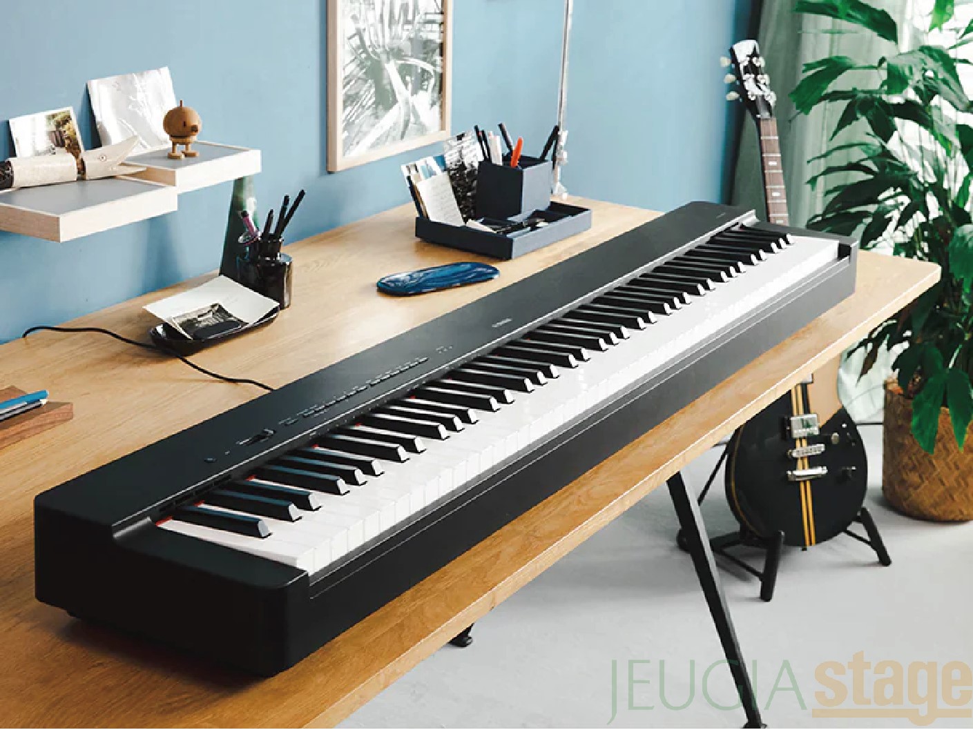 YAMAHA P-225WH 【専用スタンドL-200WH(白)・専用ペダルユニットLP-1WH
